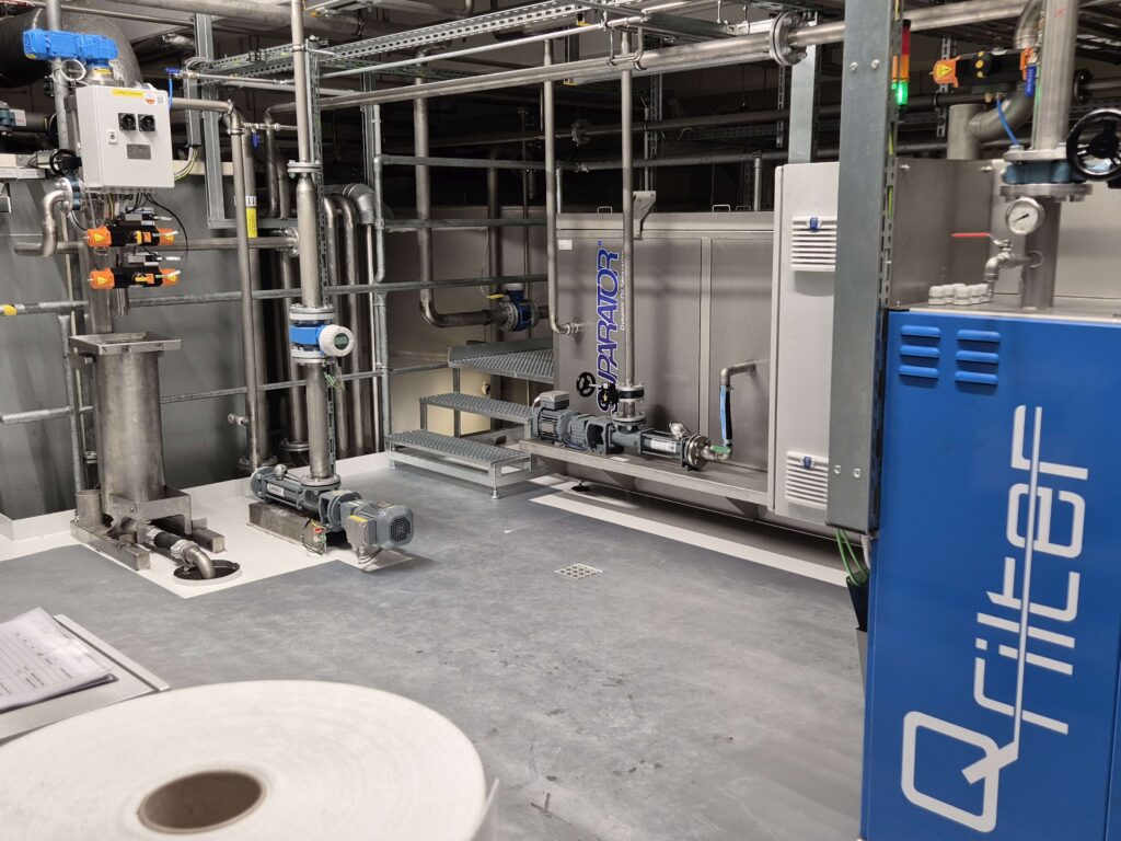 Q-Mag® type QM10 - Suparator Flotation Tank - Q-Filter® type QF150